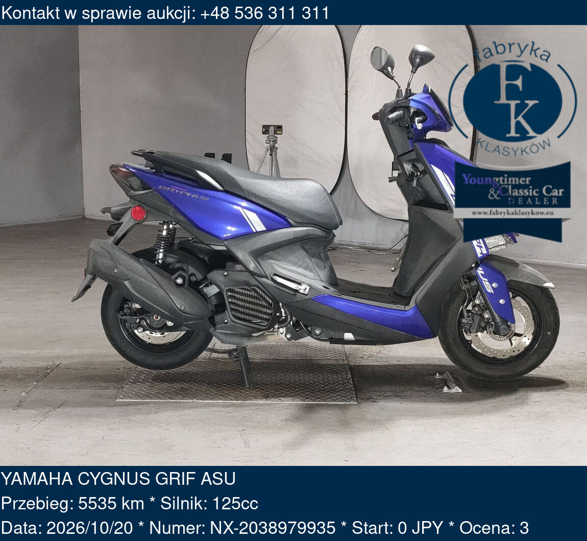 YAMAHA CYGNUS GRIF ASU  - zdjęcie 2