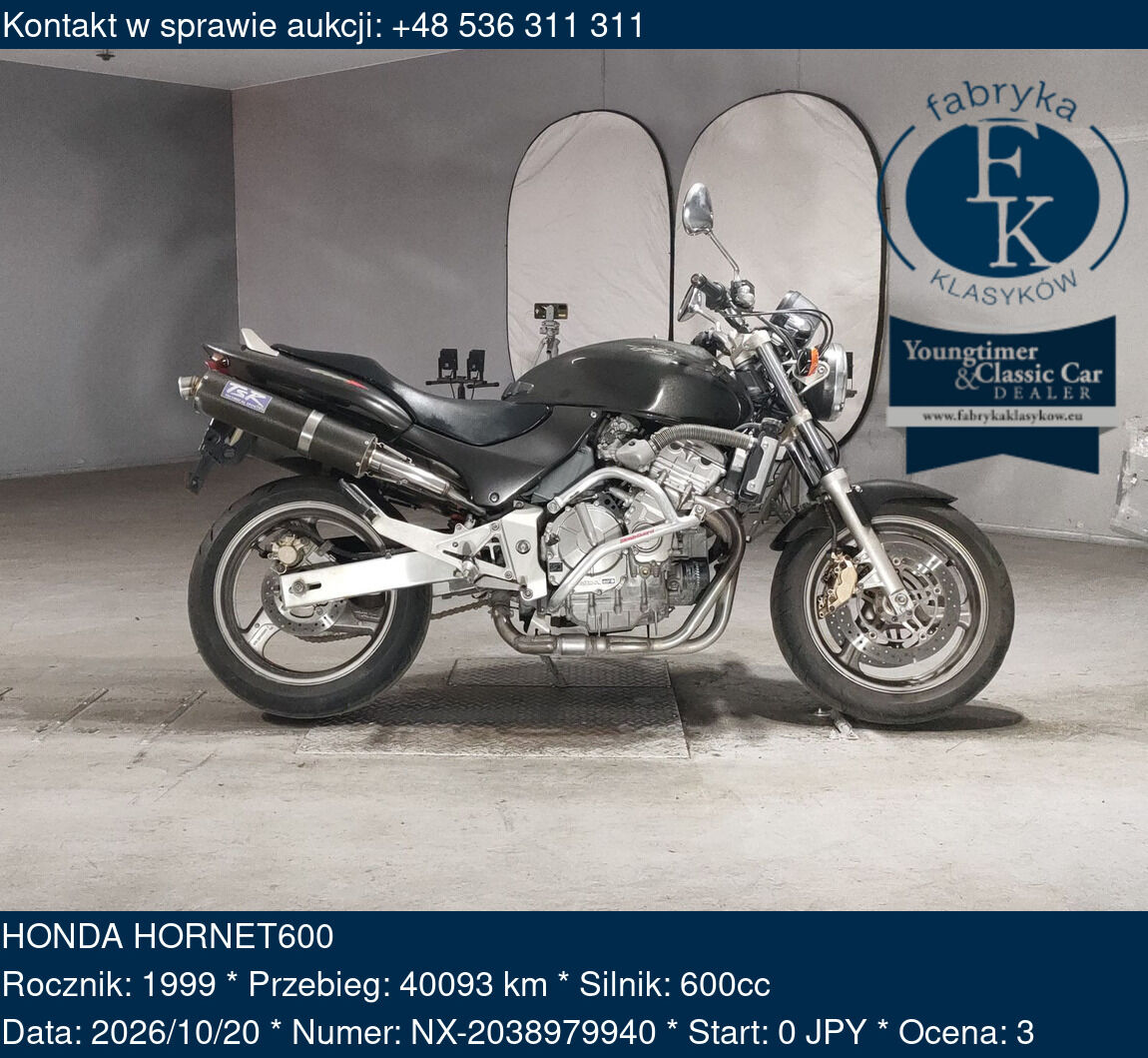 HONDA HORNET600 1999 - zdjęcie 2