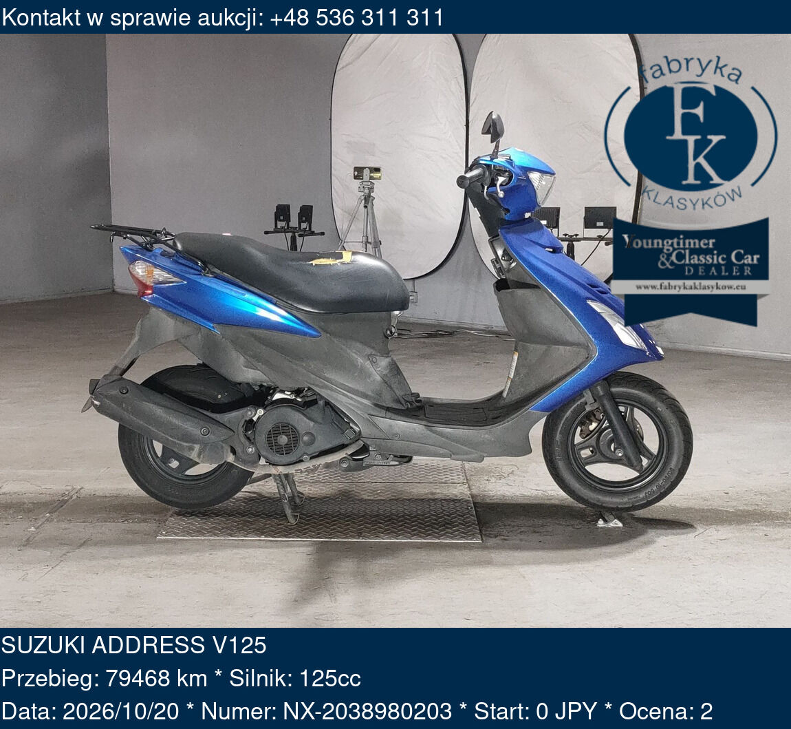 SUZUKI ADDRESS V125  - zdjęcie 2