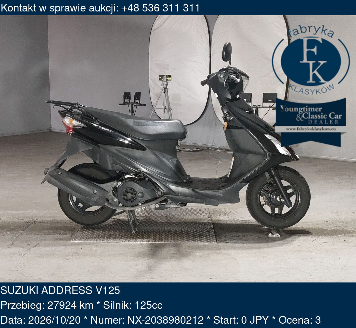 SUZUKI ADDRESS V125  - zdjęcie 2