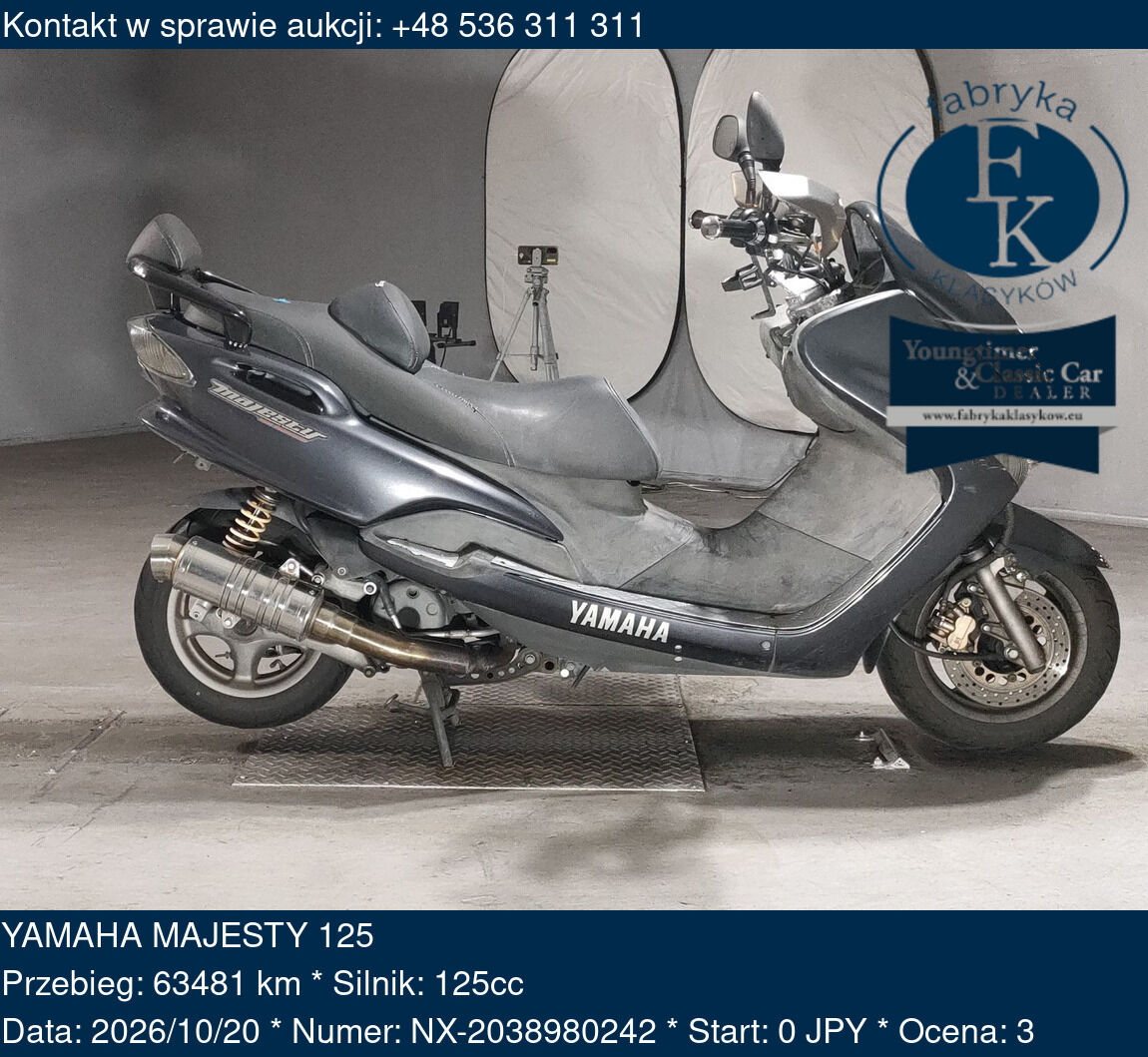 YAMAHA MAJESTY 125  - zdjęcie 2