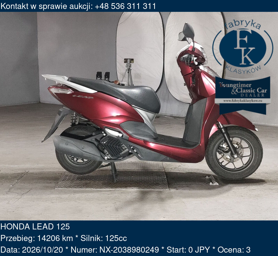 HONDA LEAD 125  - zdjęcie 2
