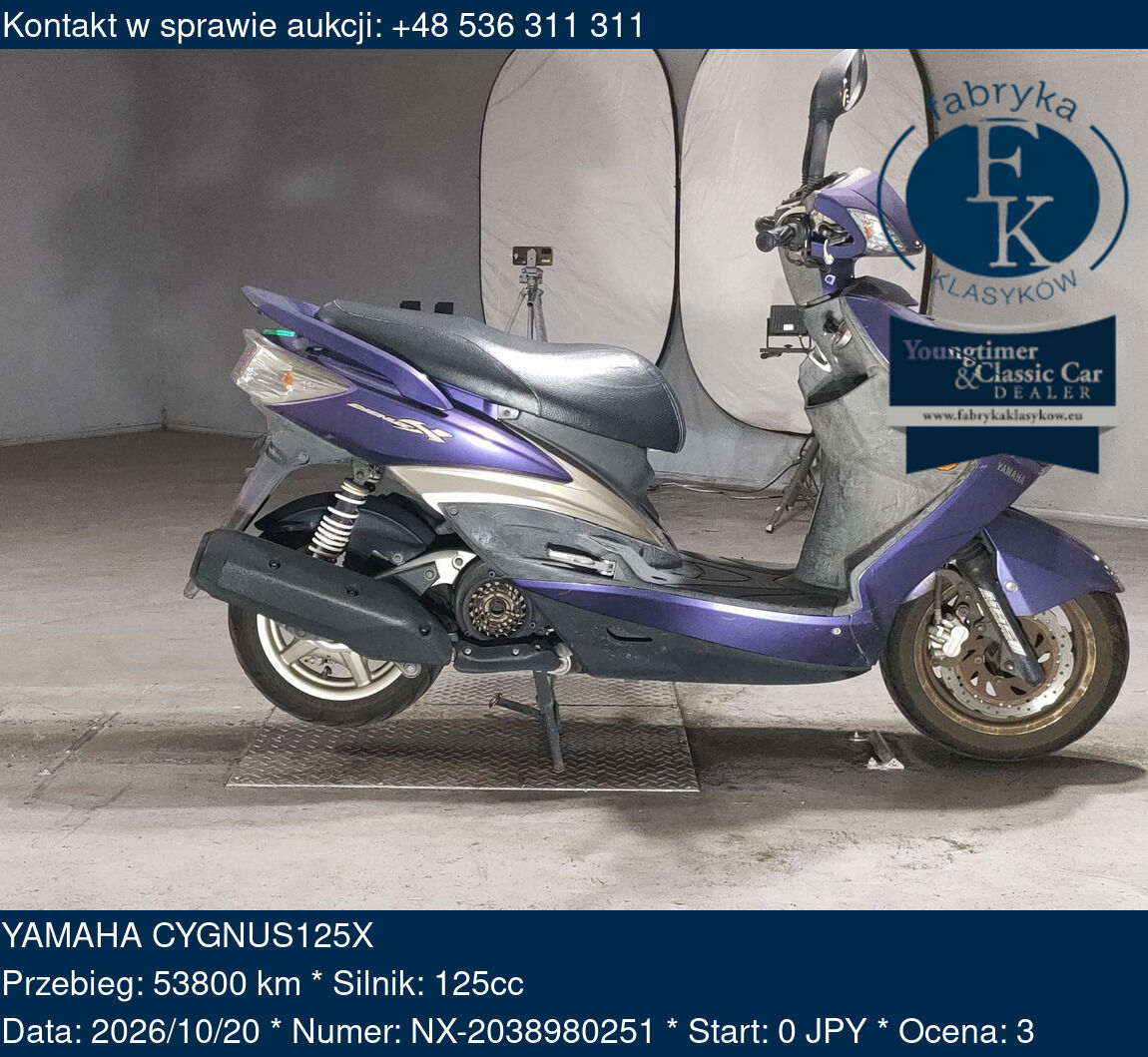 YAMAHA CYGNUS125X  - zdjęcie 2