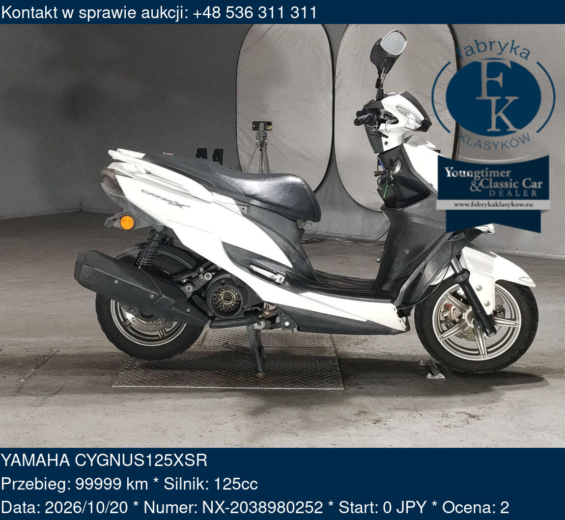 YAMAHA CYGNUS125XSR  - zdjęcie 2