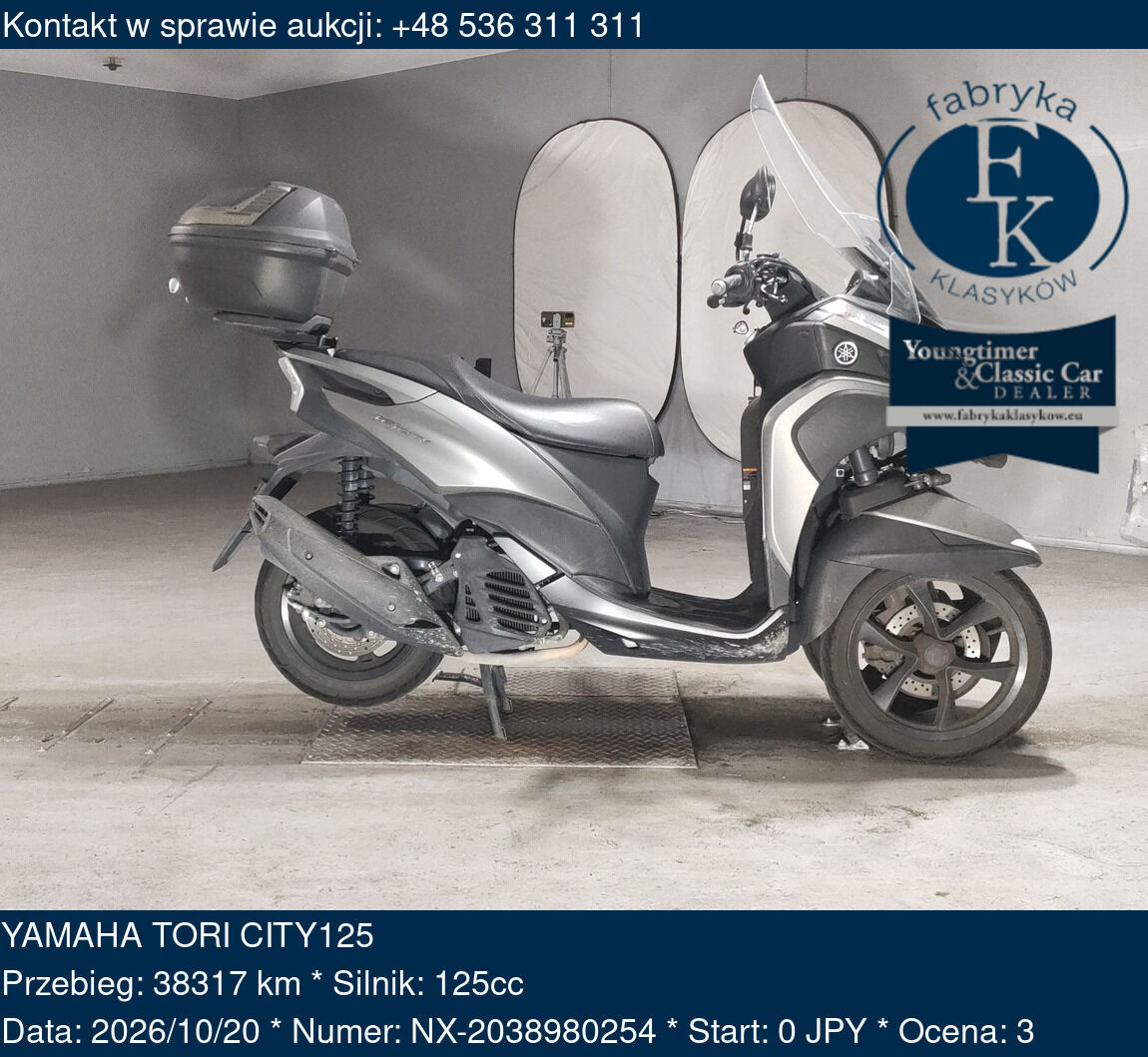 YAMAHA TORI CITY125  - zdjęcie 2