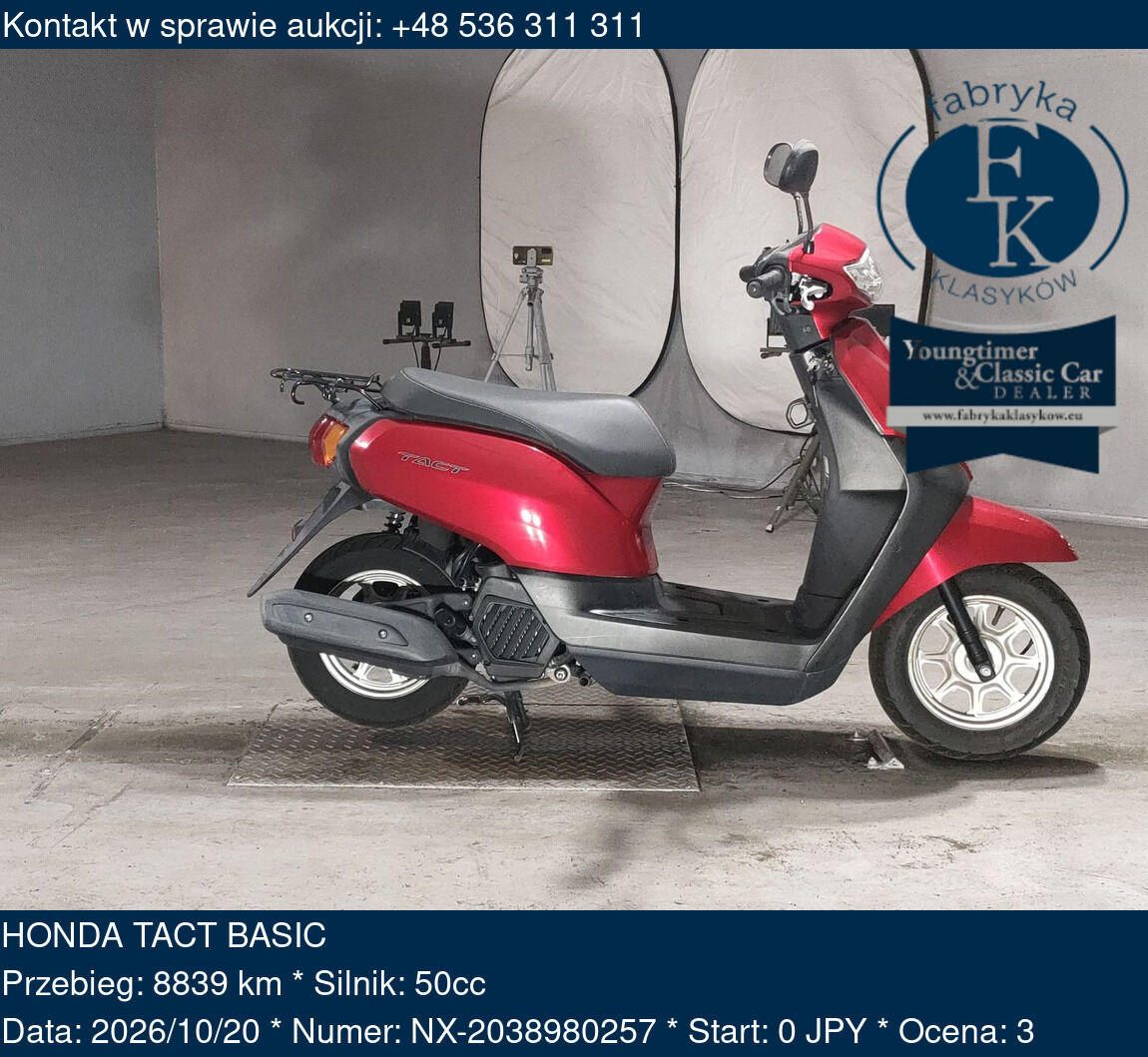 HONDA TACT BASIC  - zdjęcie 2