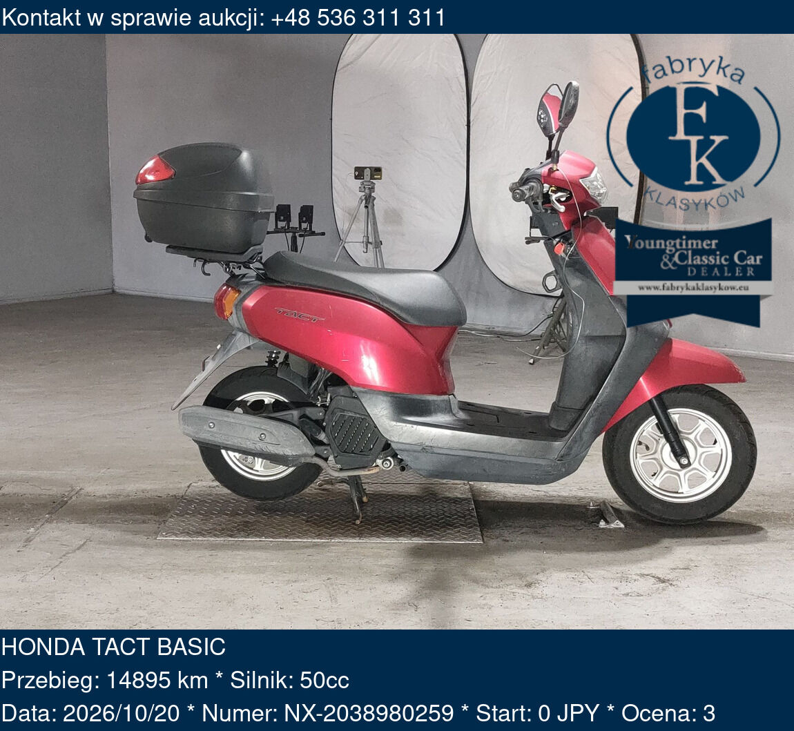 HONDA TACT BASIC  - zdjęcie 2