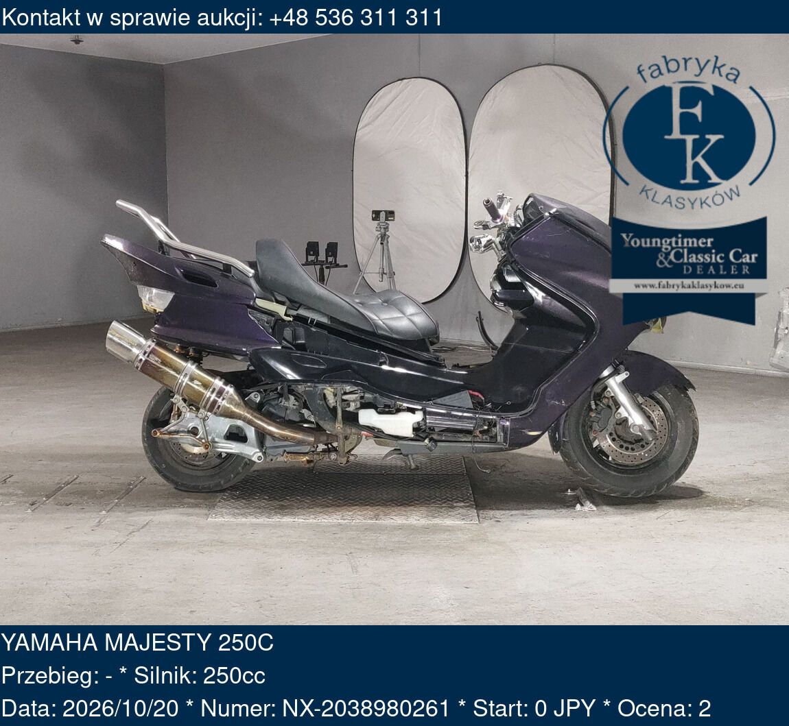 YAMAHA MAJESTY 250C  - zdjęcie 2