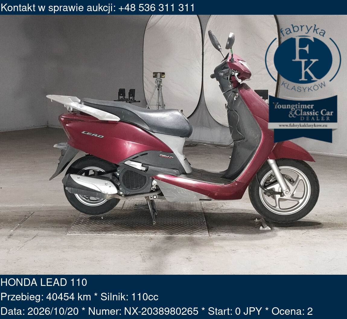 HONDA LEAD 110  - zdjęcie 2