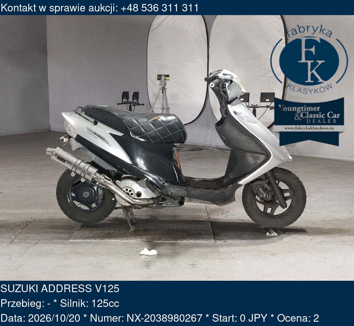 SUZUKI ADDRESS V125  - zdjęcie 2