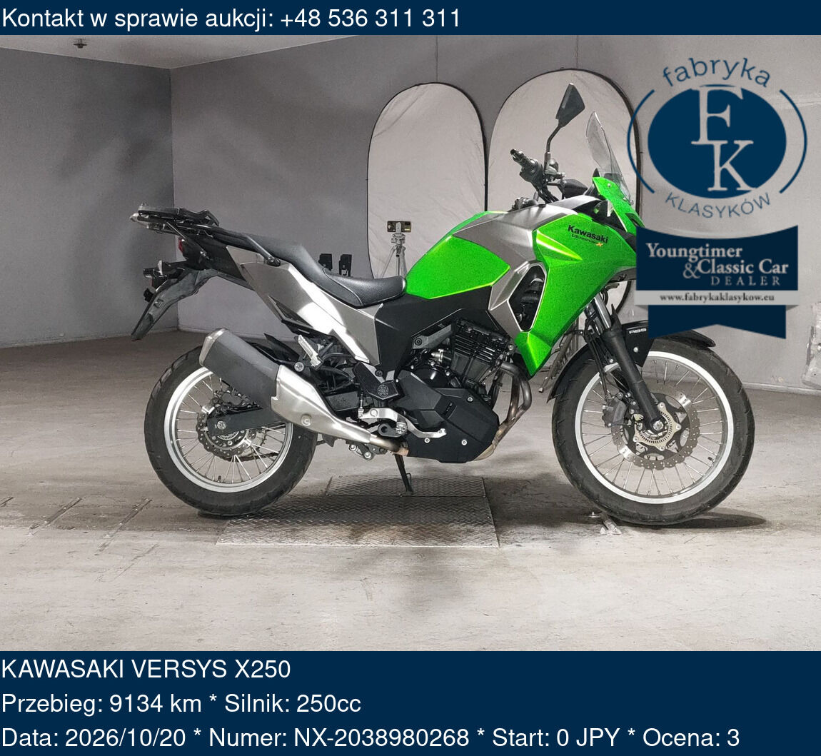 KAWASAKI VERSYS X250  - zdjęcie 2
