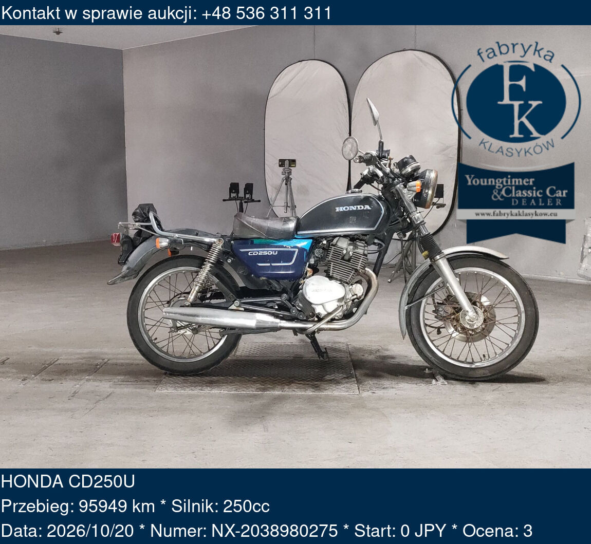 HONDA CD250U  - zdjęcie 2