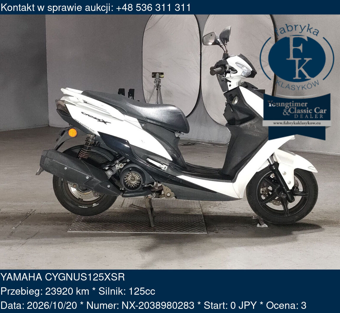 YAMAHA CYGNUS125XSR  - zdjęcie 2