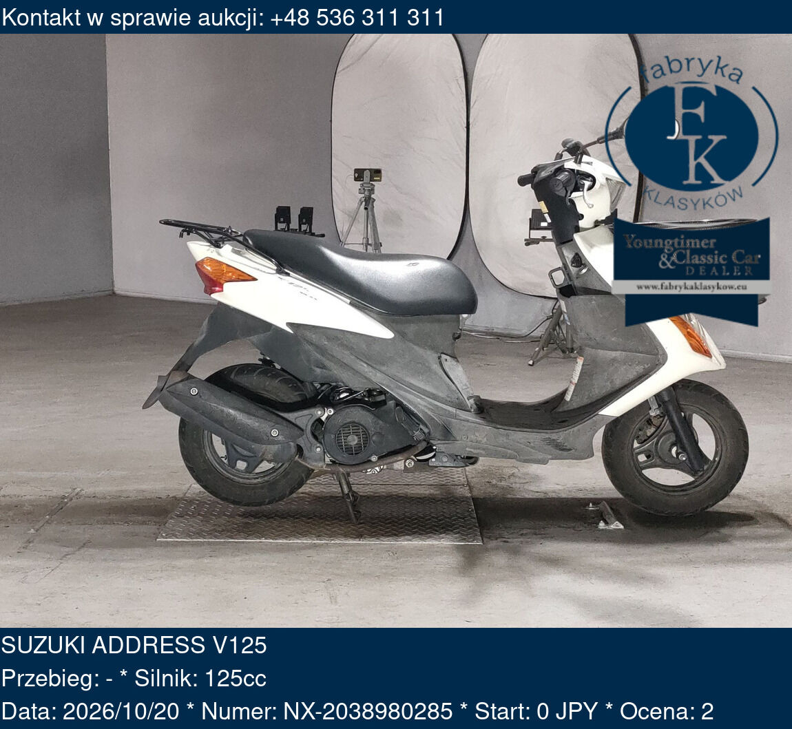 SUZUKI ADDRESS V125  - zdjęcie 2