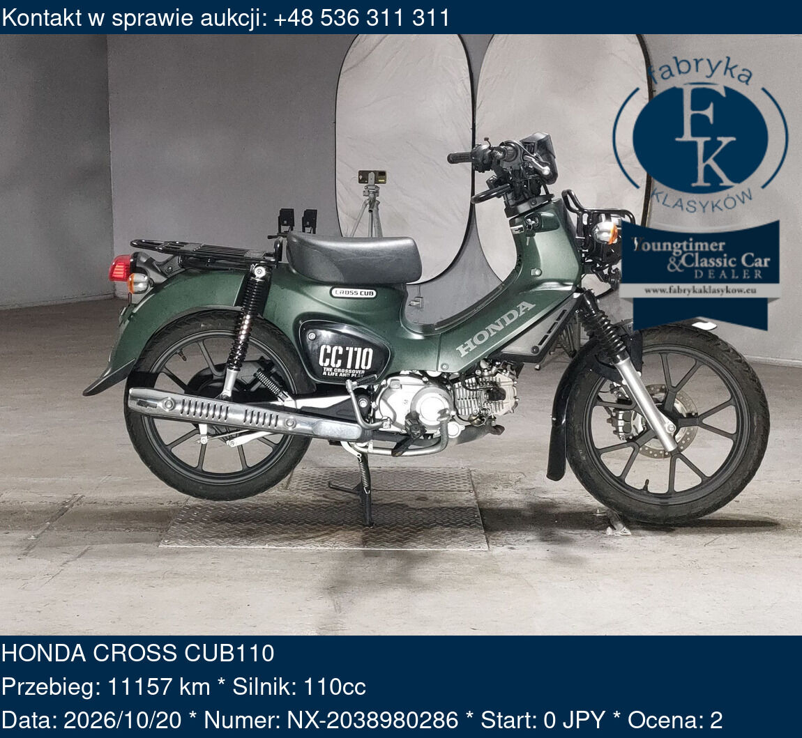 HONDA CROSS CUB110  - zdjęcie 2