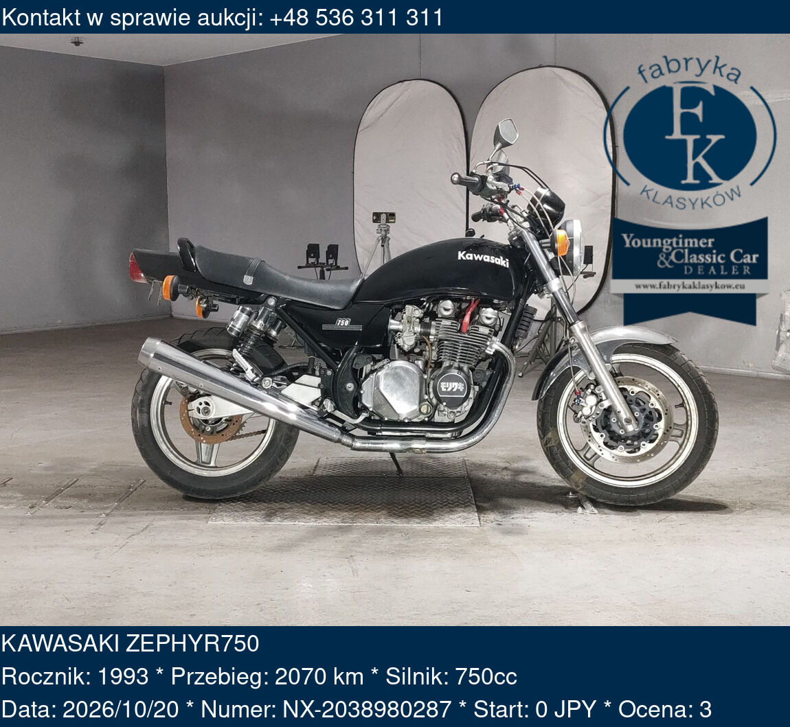 KAWASAKI ZEPHYR750 1993 - zdjęcie 2
