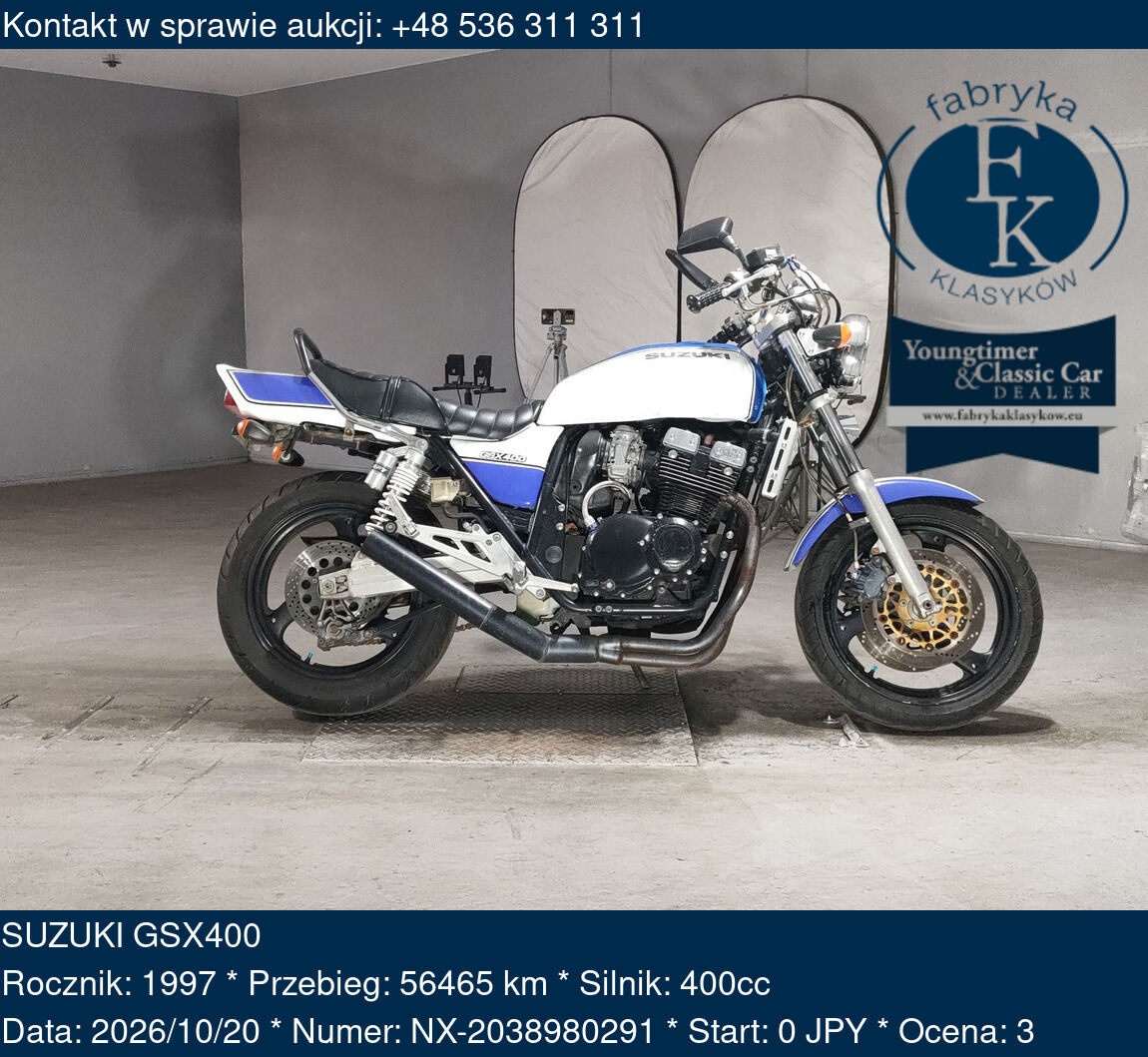 SUZUKI GSX400 1997 - zdjęcie 2