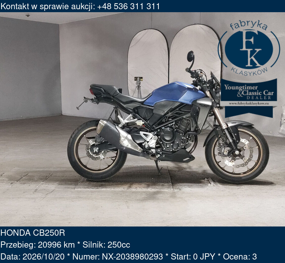 HONDA CB250R  - zdjęcie 2
