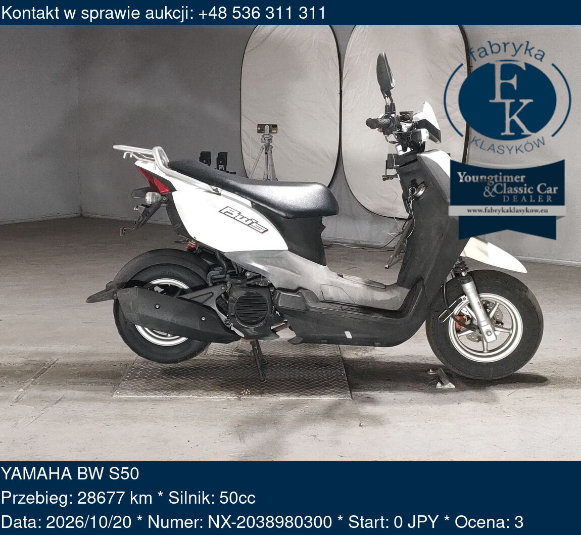 YAMAHA BW S50  - zdjęcie 2