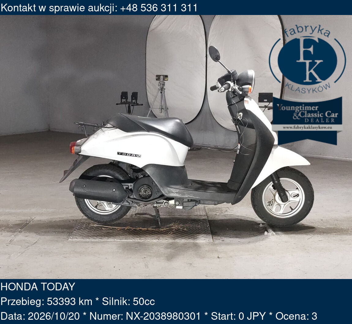 HONDA TODAY  - zdjęcie 2