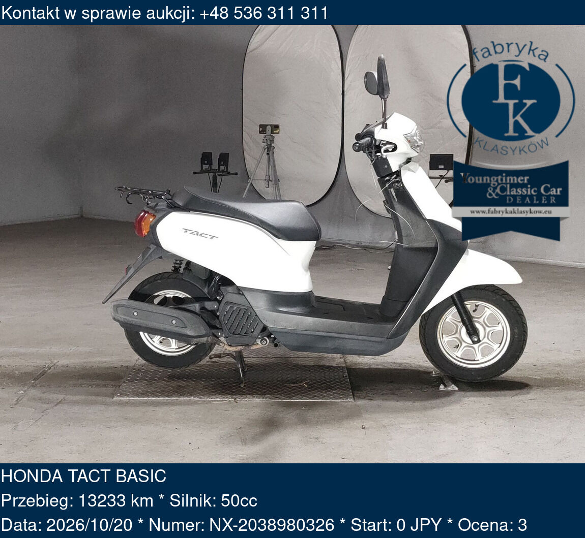 HONDA TACT BASIC  - zdjęcie 2