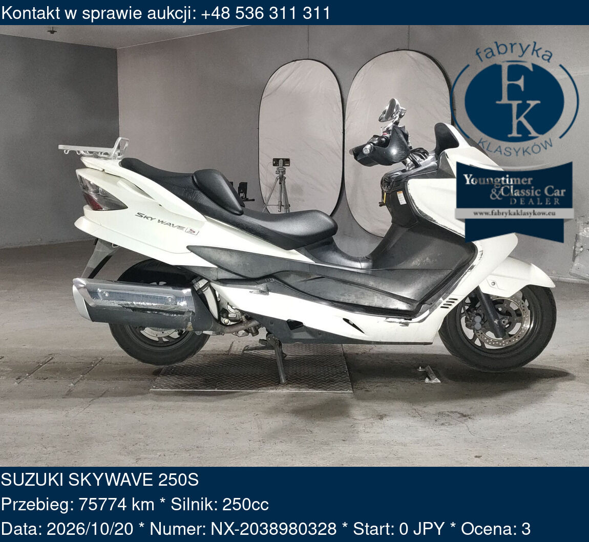 SUZUKI SKYWAVE 250S  - zdjęcie 2