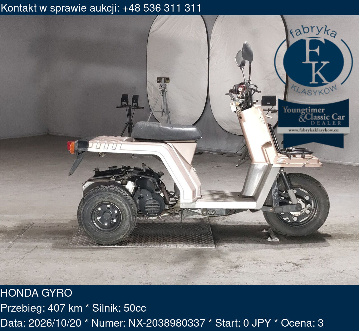 HONDA GYRO  - zdjęcie 2