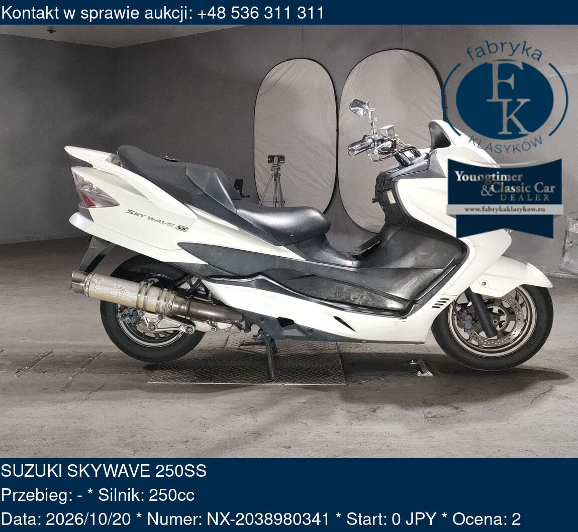 SUZUKI SKYWAVE 250SS  - zdjęcie 2