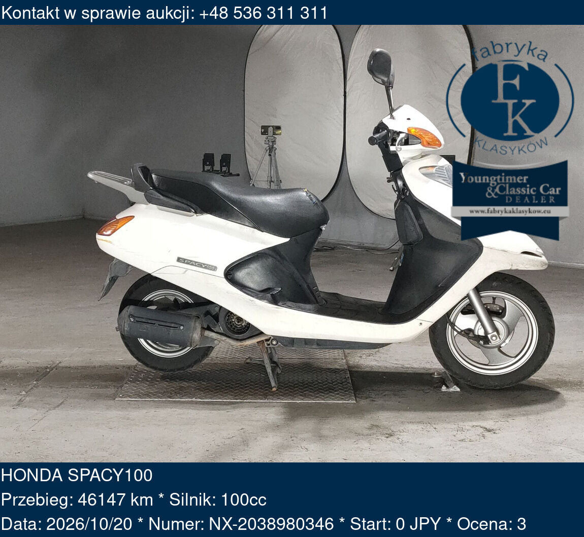 HONDA SPACY100  - zdjęcie 2