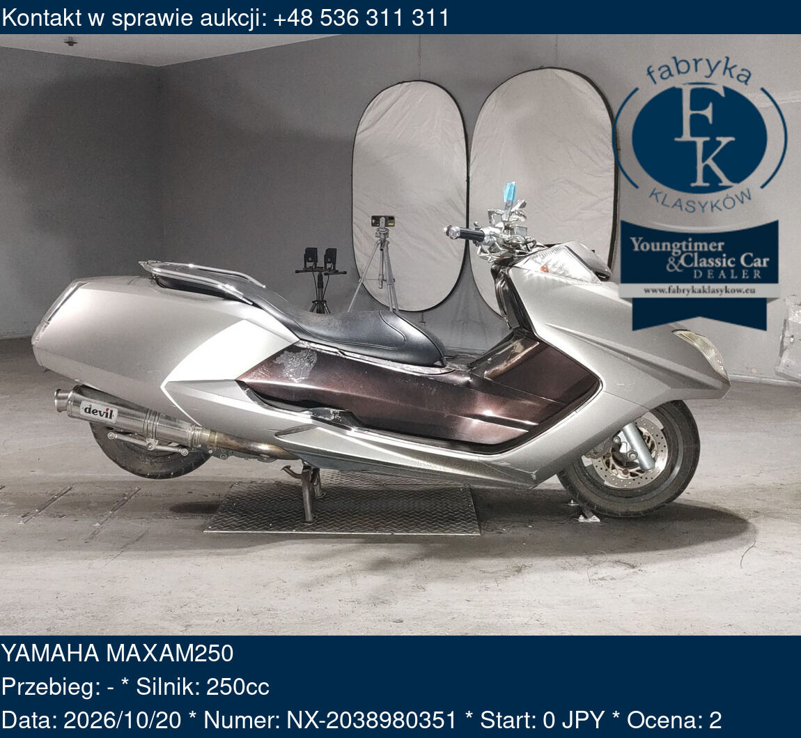 YAMAHA MAXAM250  - zdjęcie 2