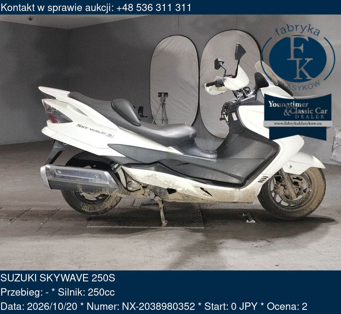 SUZUKI SKYWAVE 250S  - zdjęcie 2