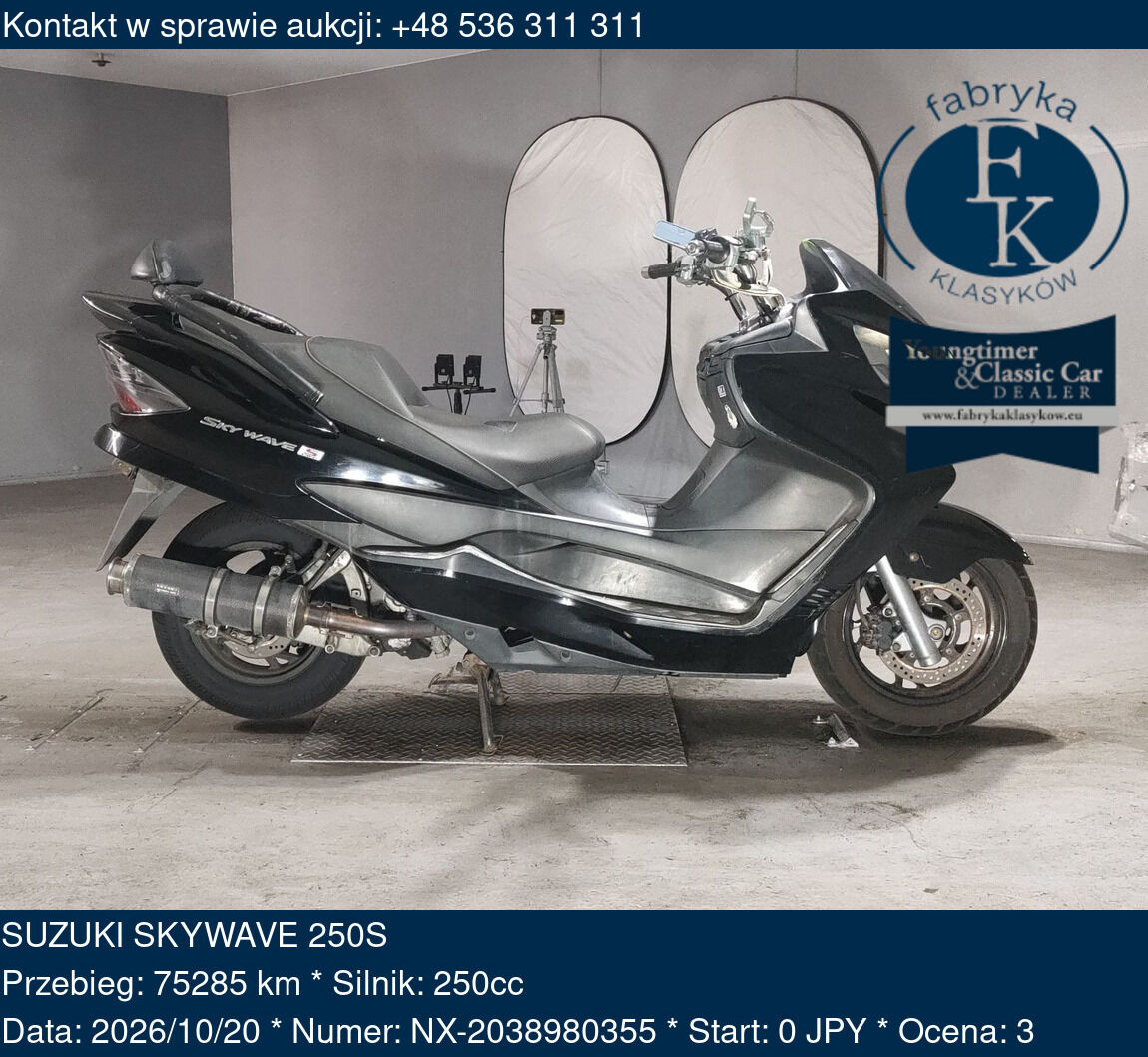 SUZUKI SKYWAVE 250S  - zdjęcie 2