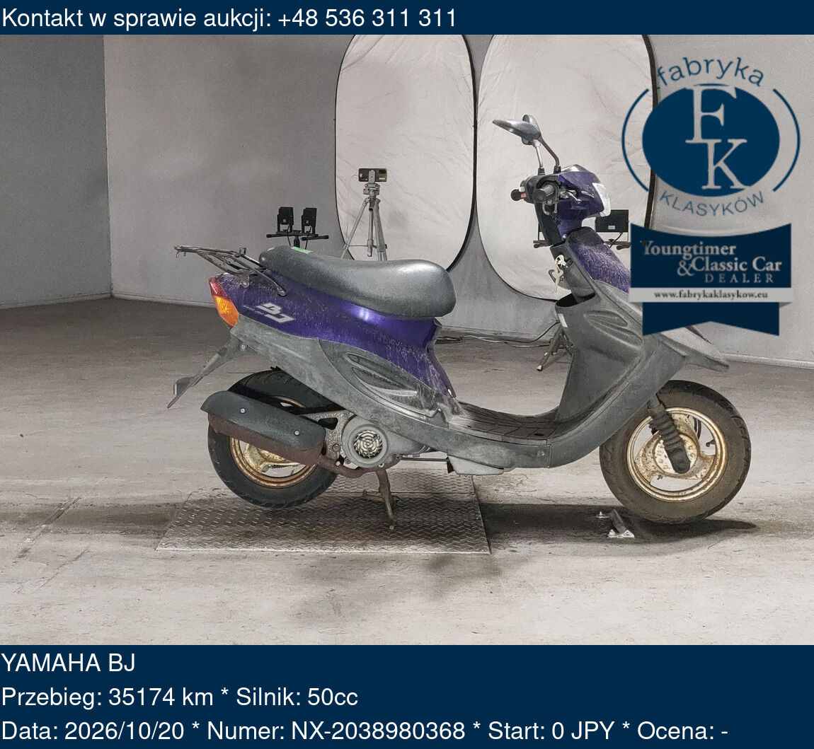 YAMAHA BJ - zdjęcie 2