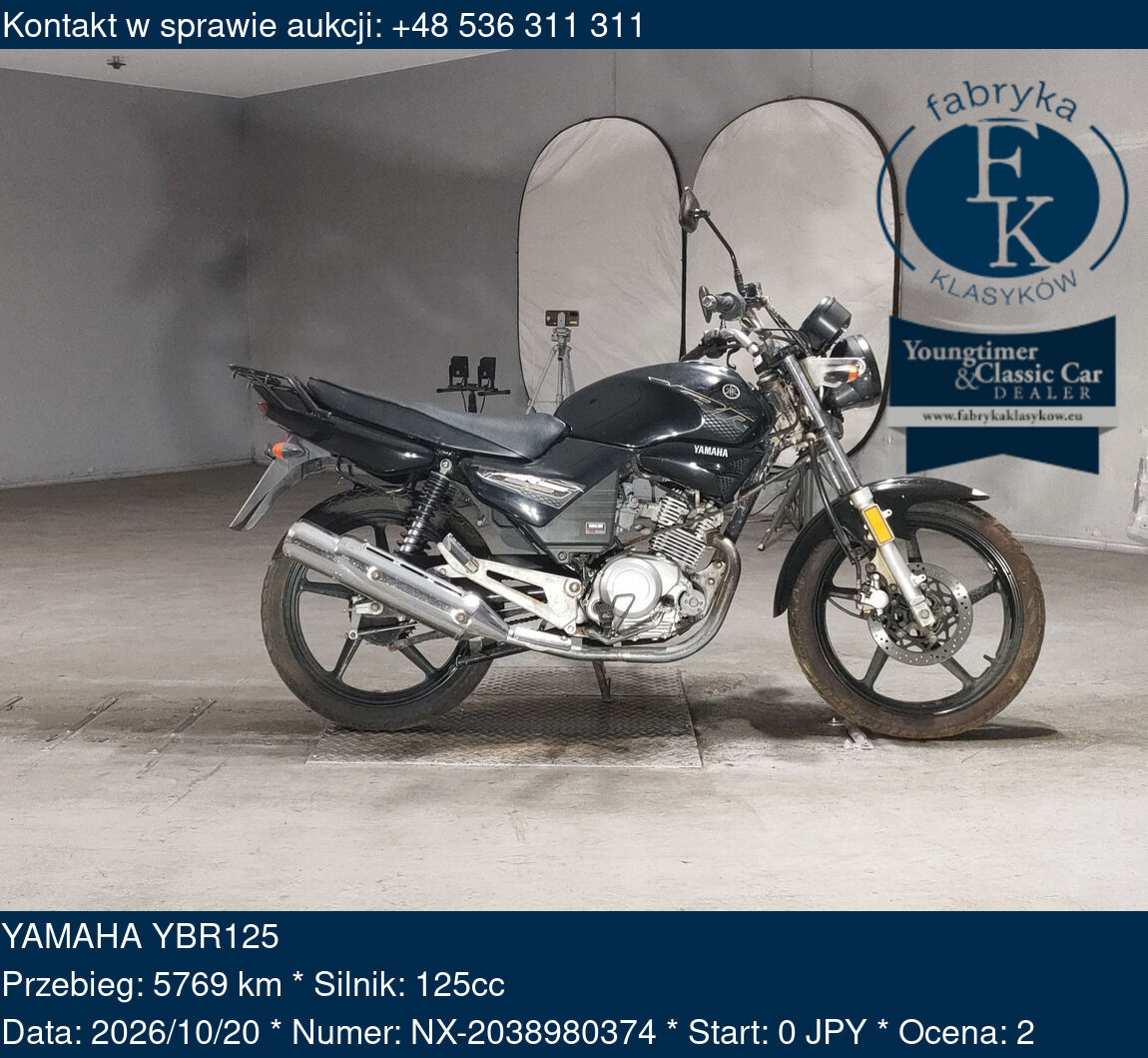 YAMAHA YBR125 - zdjęcie 2