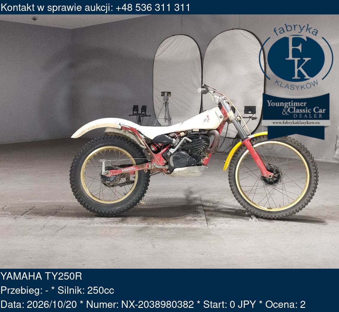 YAMAHA TY250R - zdjęcie 2