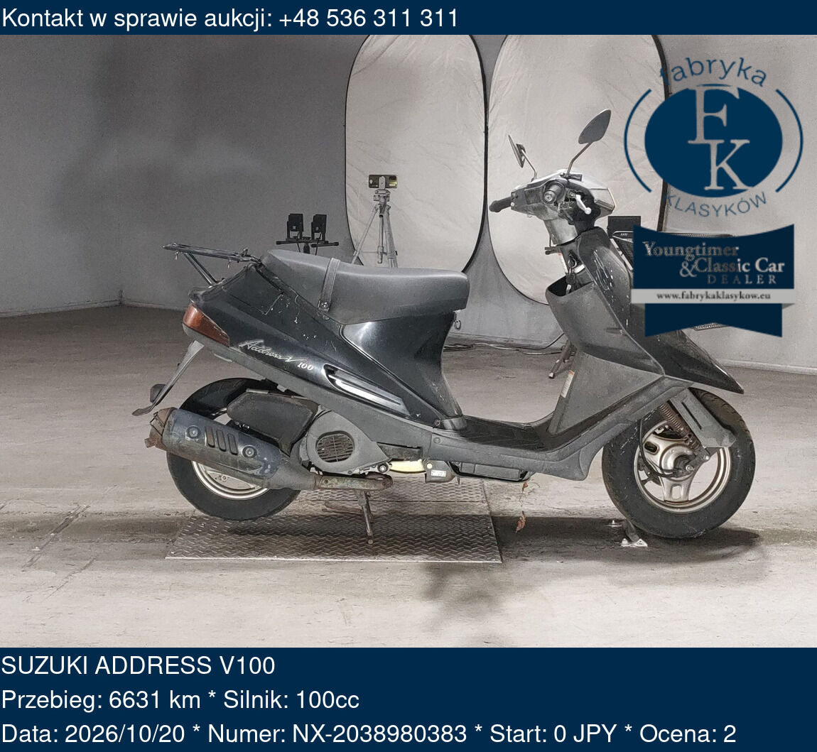 SUZUKI ADDRESS V100 - zdjęcie 2