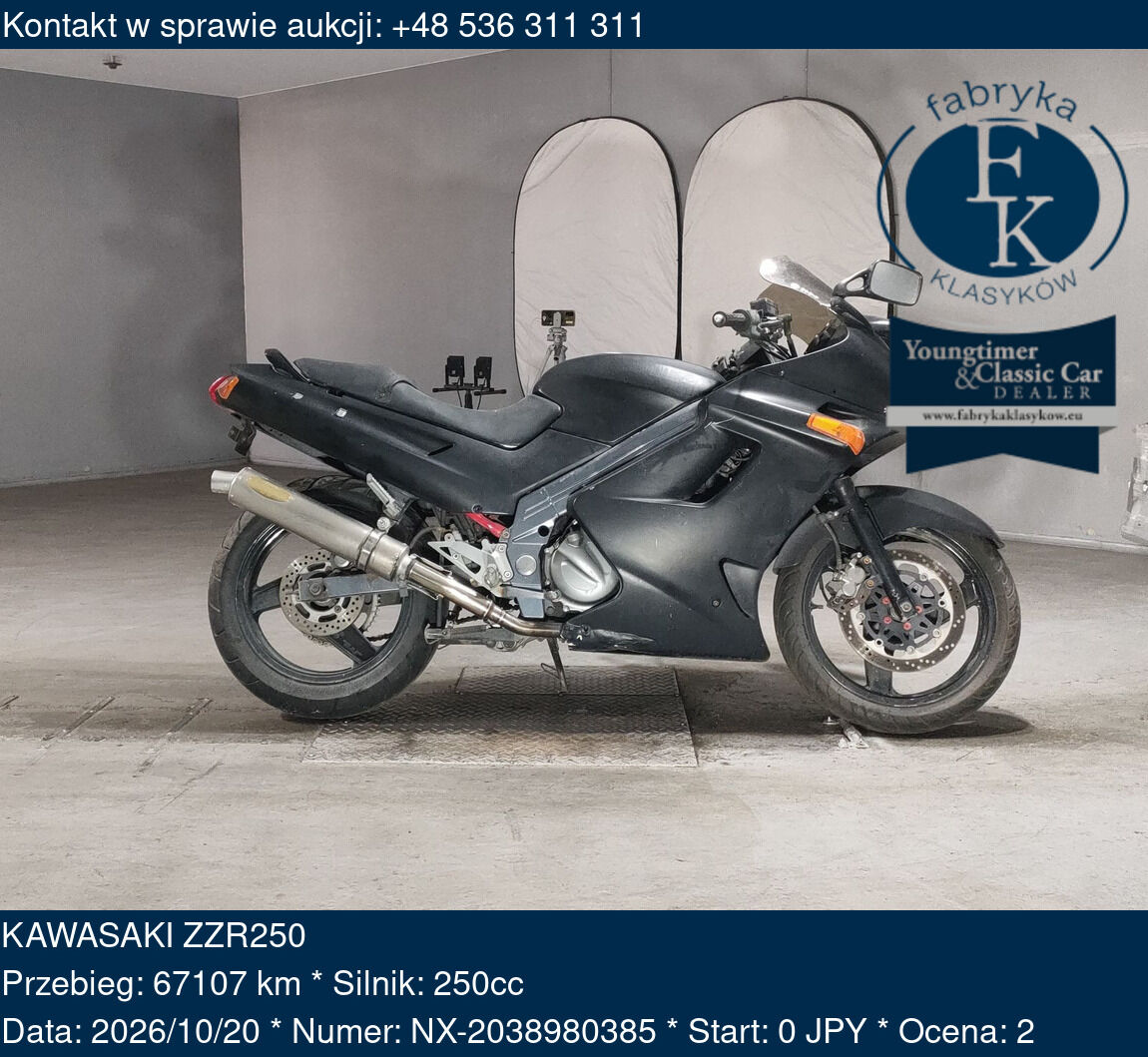 KAWASAKI ZZR250  - zdjęcie 2