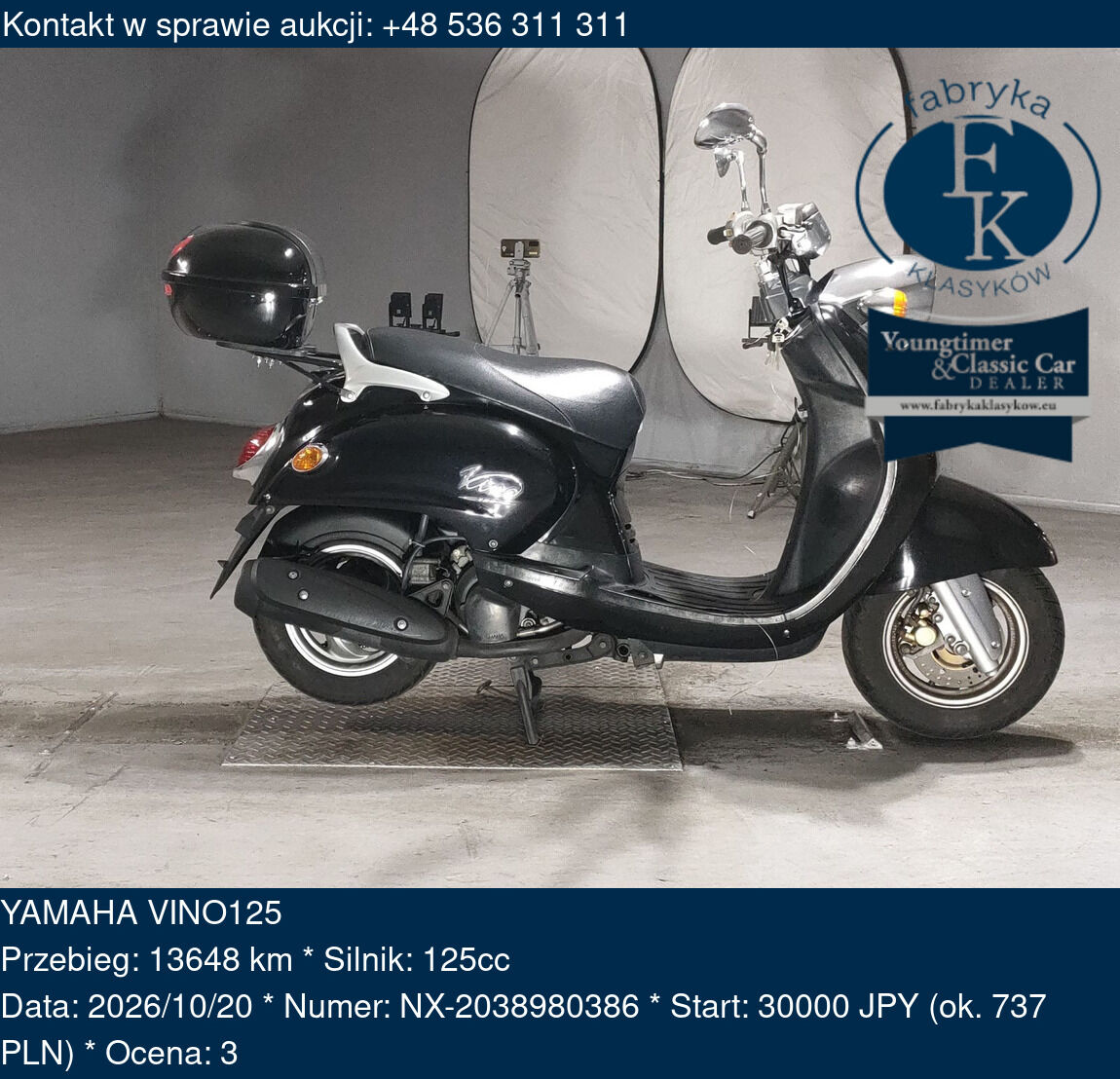 YAMAHA VINO125  - zdjęcie 2