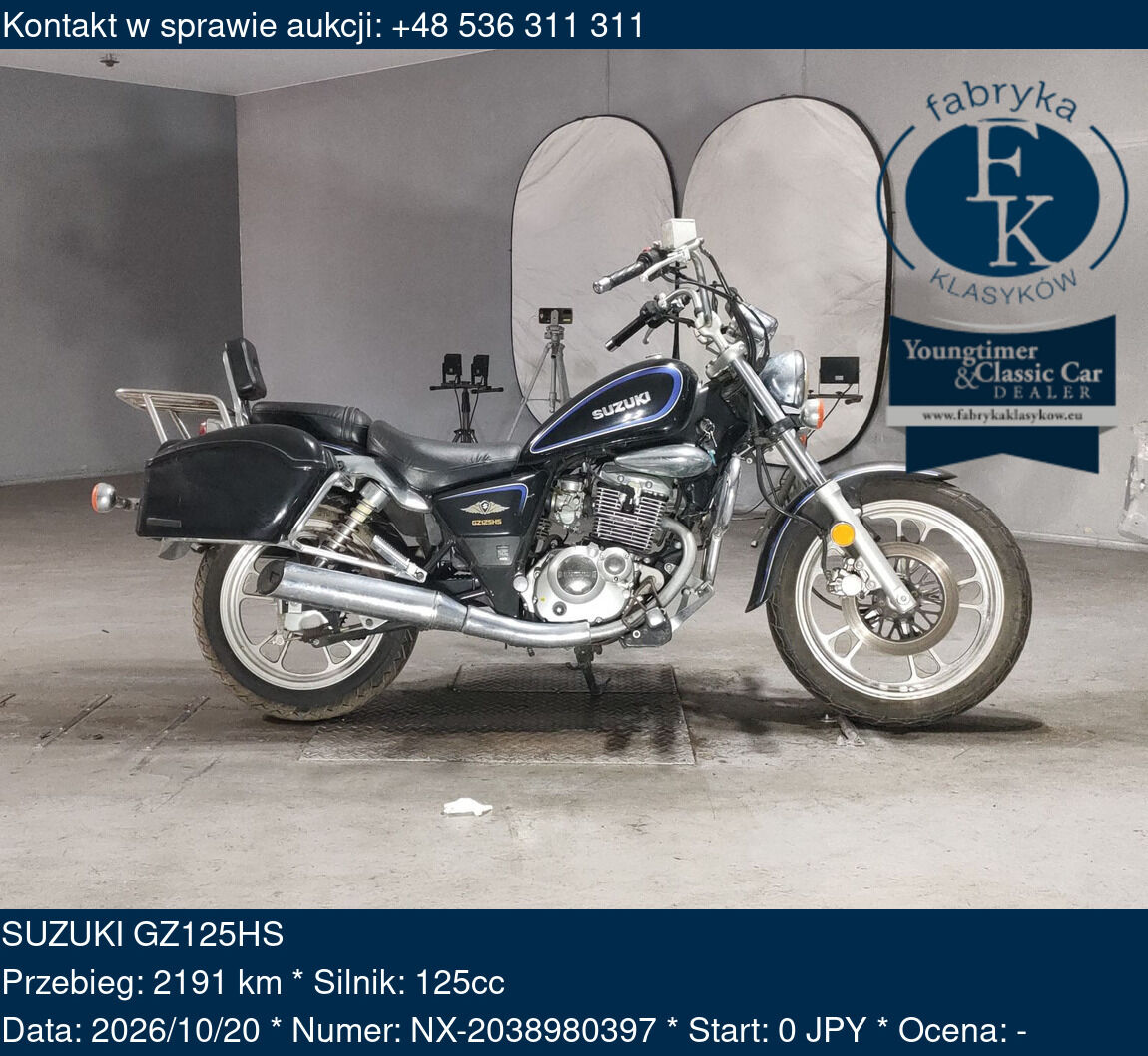 SUZUKI GZ125HS  - zdjęcie 2