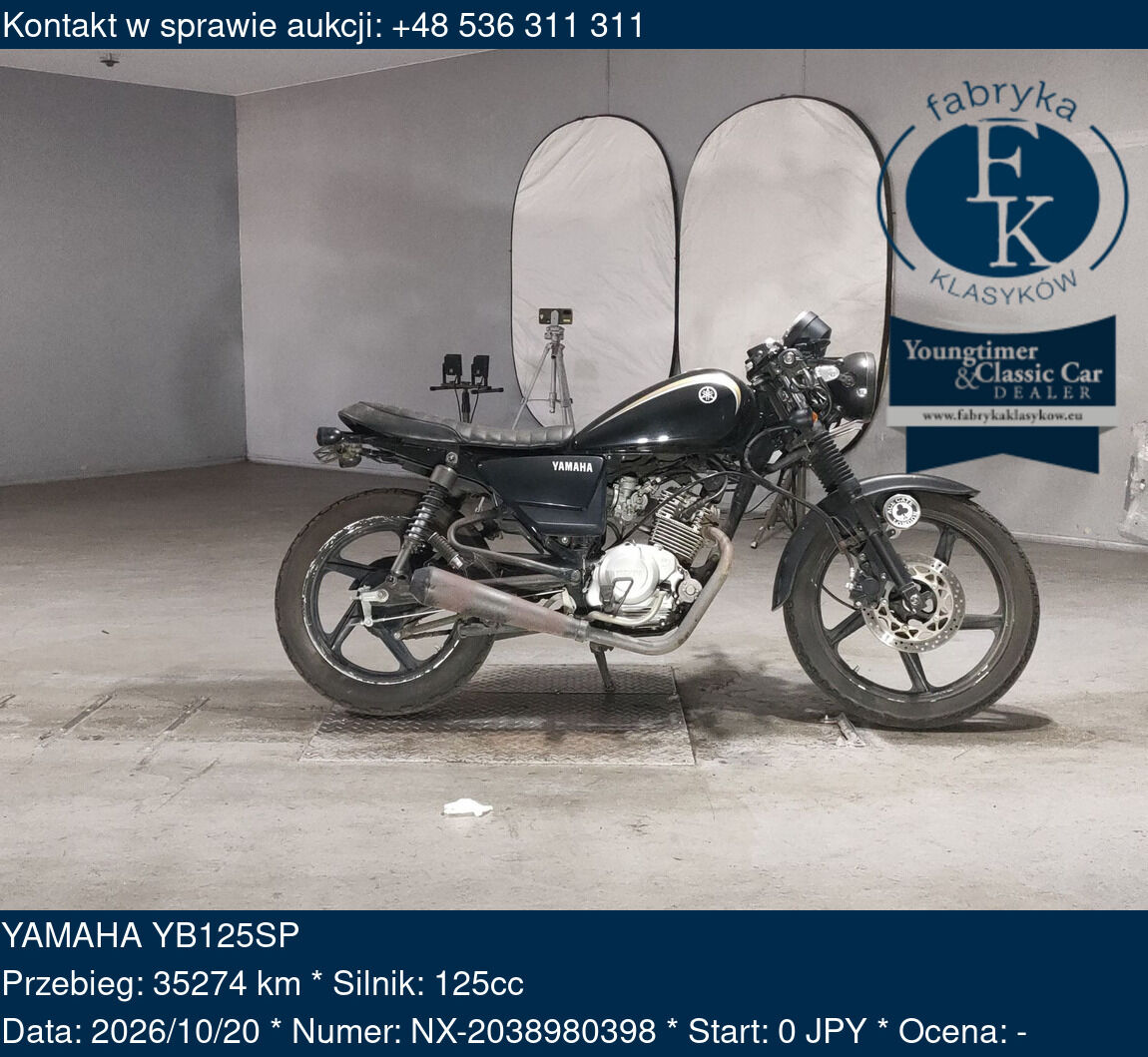 YAMAHA YB125SP  - zdjęcie 2
