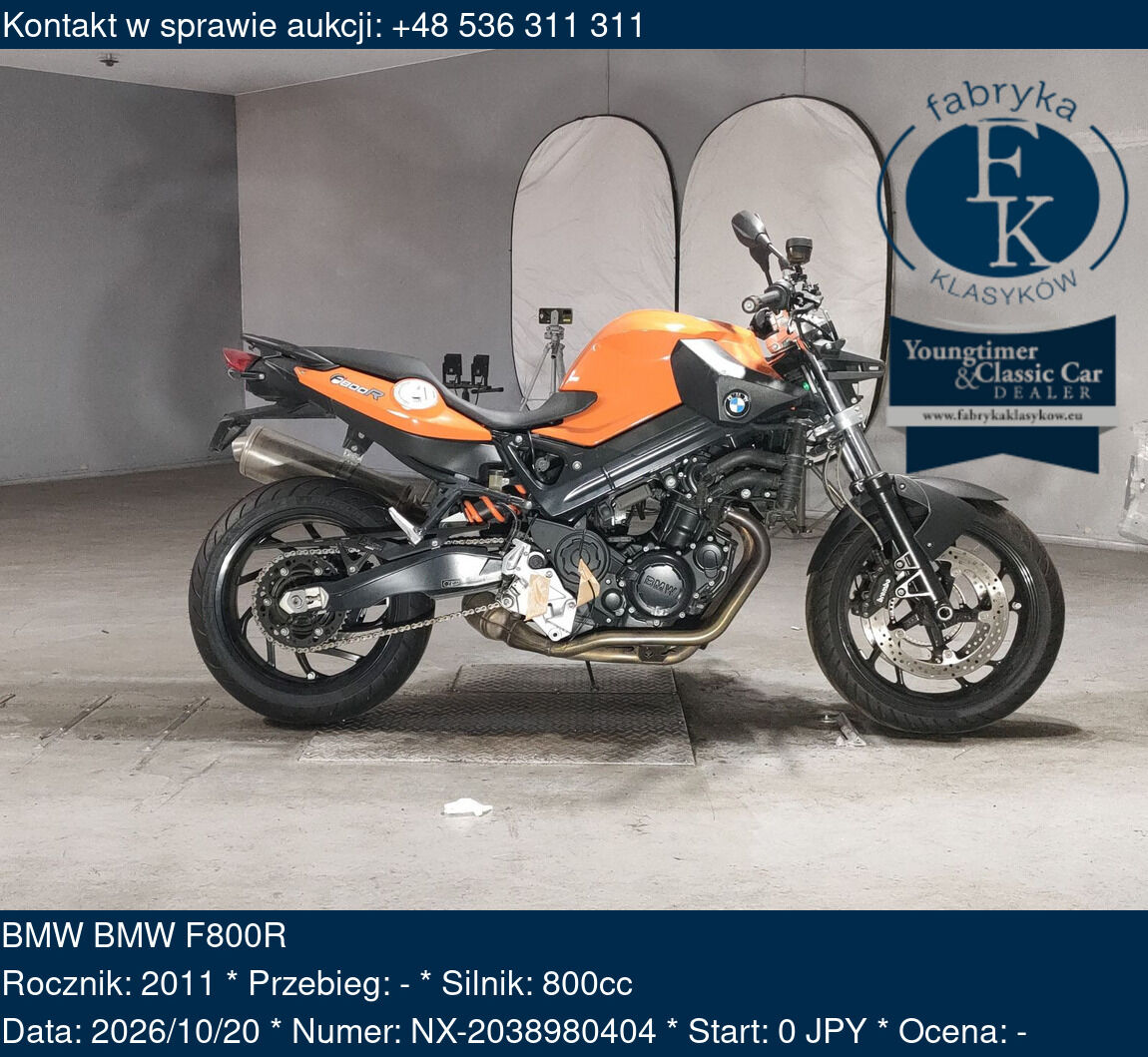 BMW BMW F800R 2011 - zdjęcie 2