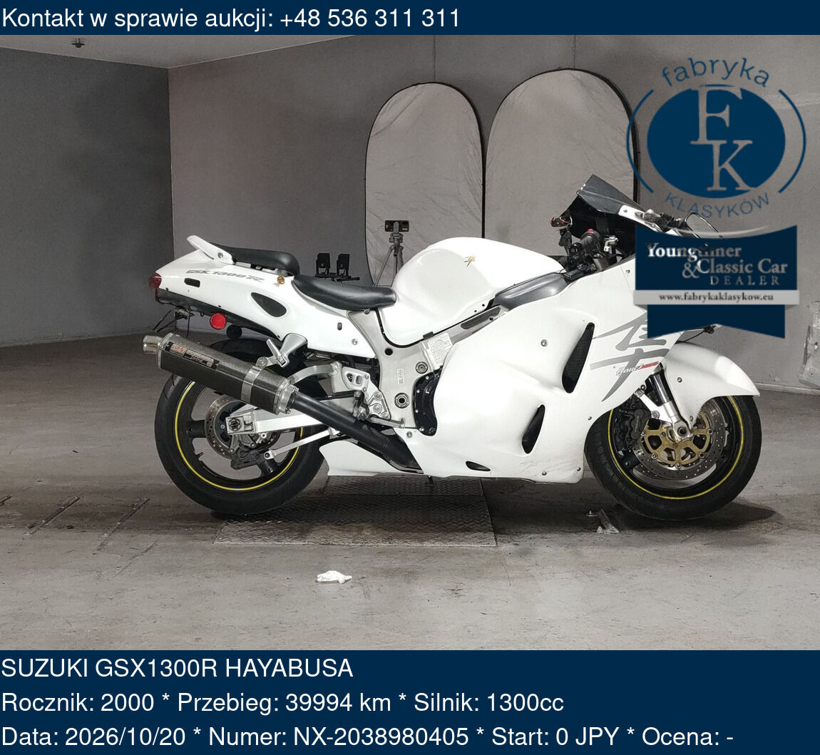 SUZUKI GSX1300R HAYABUSA 2000 - zdjęcie 2