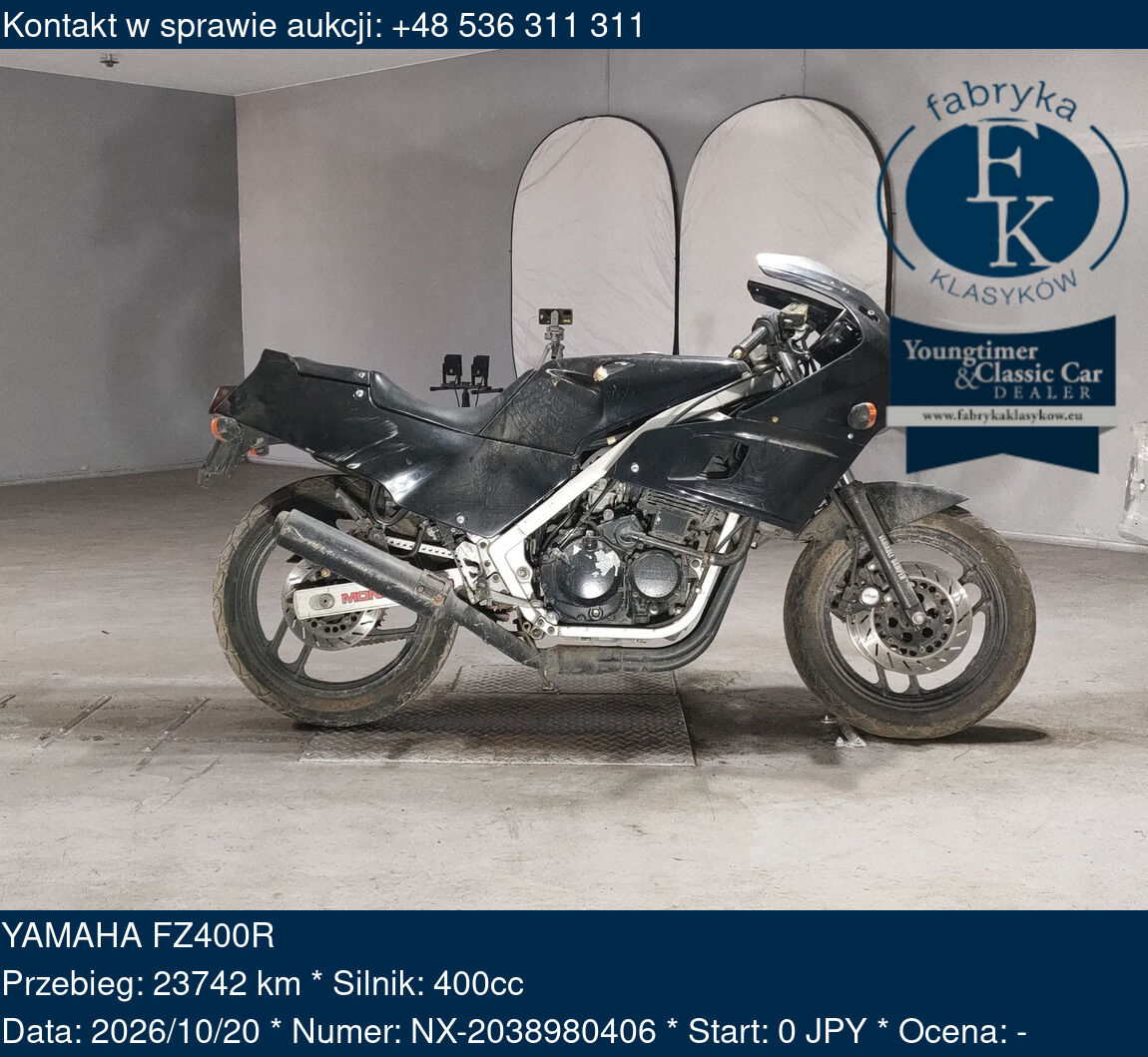 YAMAHA FZ400R  - zdjęcie 2