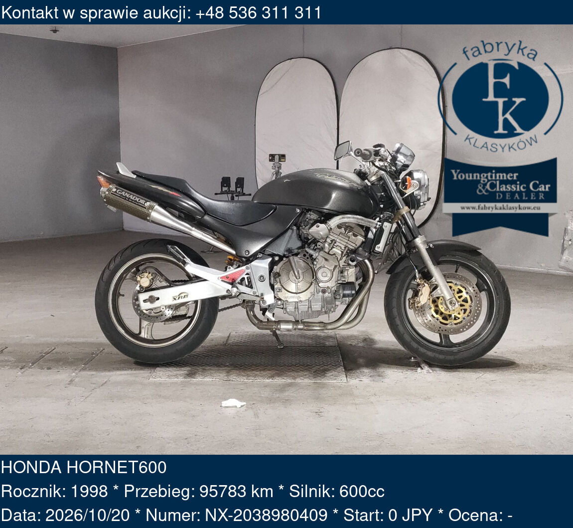 HONDA HORNET600 1998 - zdjęcie 2