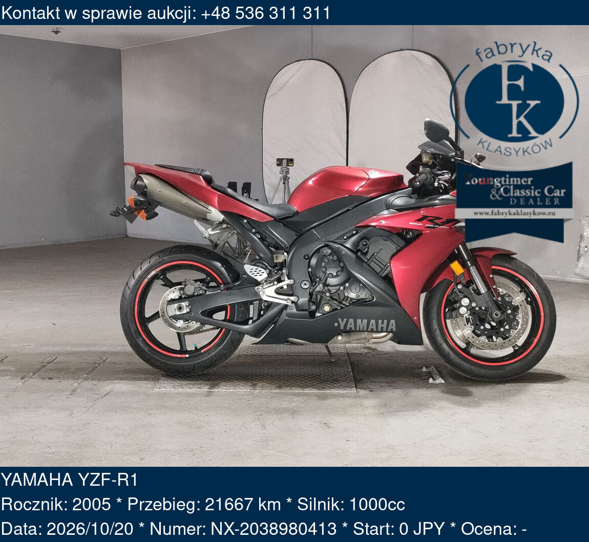 YAMAHA YZF-R1 2005 - zdjęcie 2