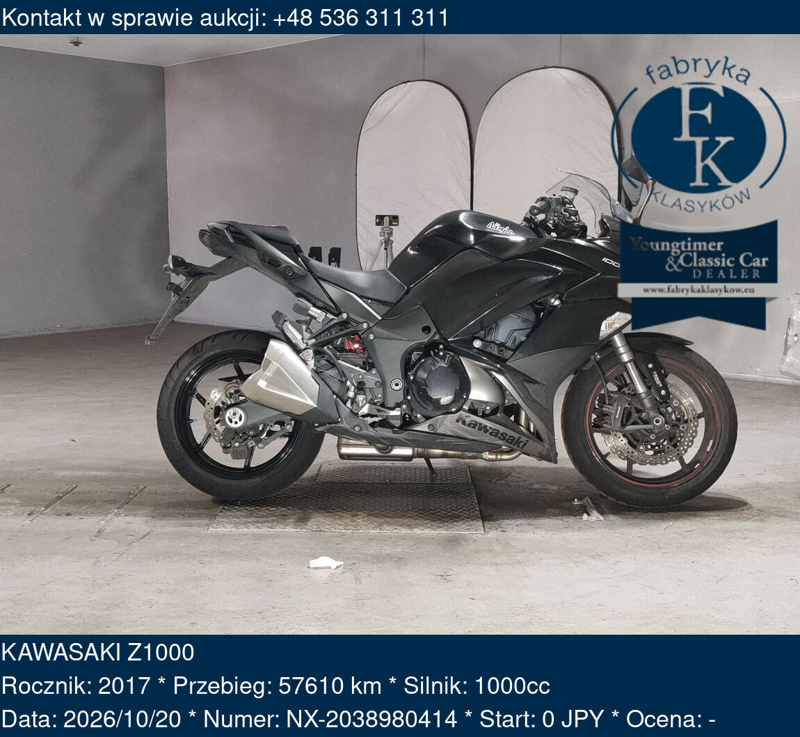 KAWASAKI Z1000 2017 - zdjęcie 2