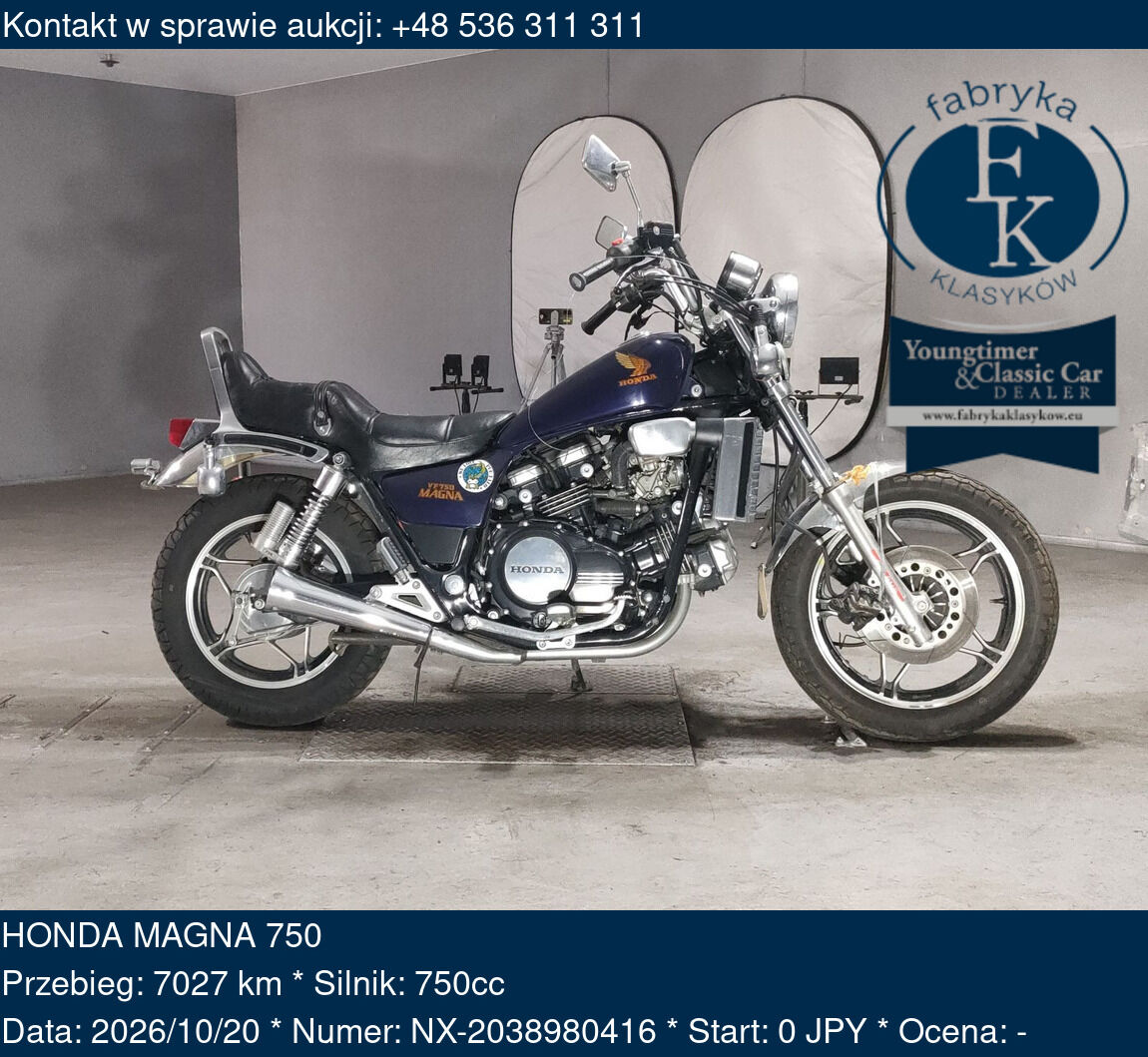 HONDA MAGNA 750  - zdjęcie 2