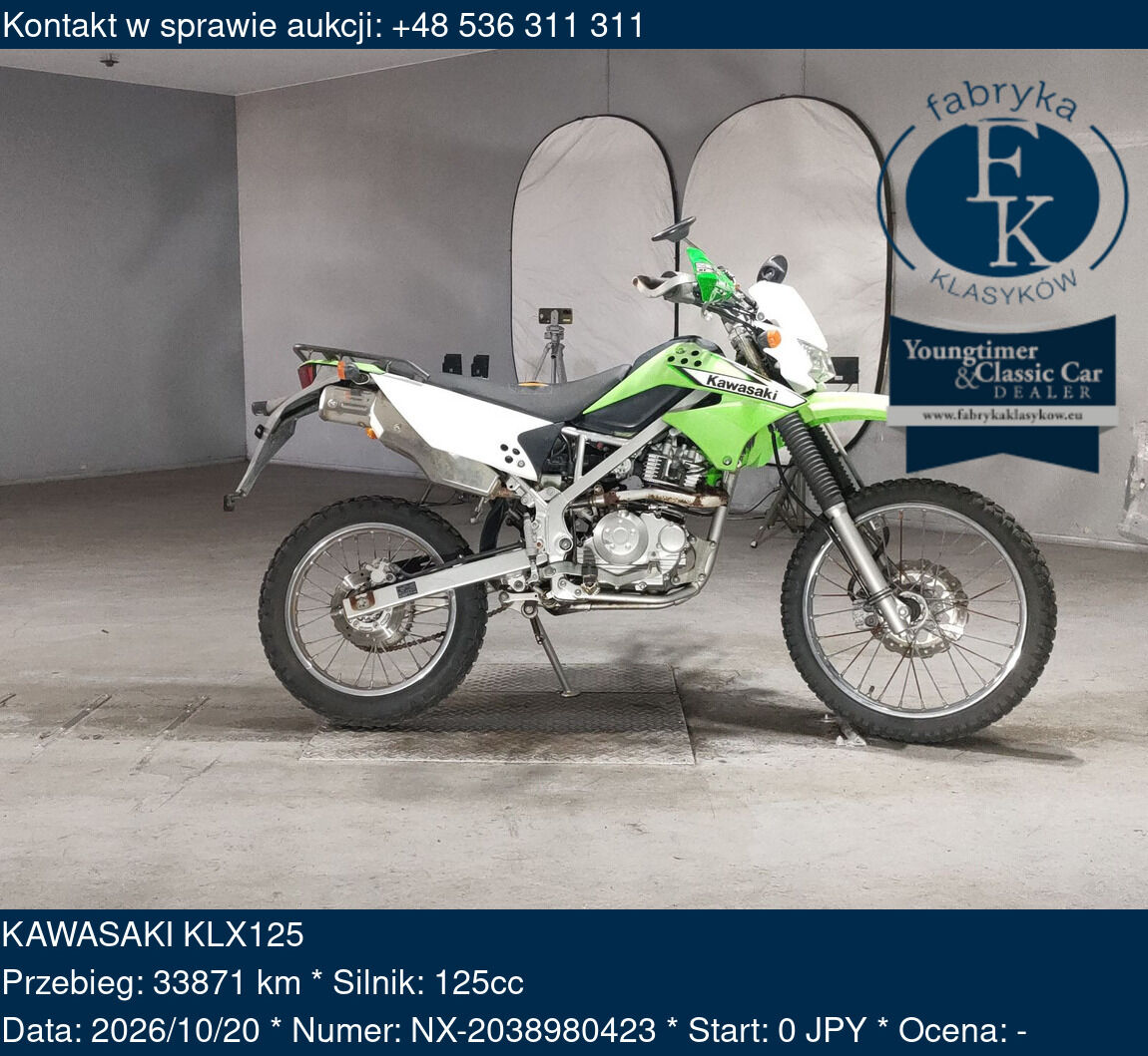 KAWASAKI KLX125  - zdjęcie 2