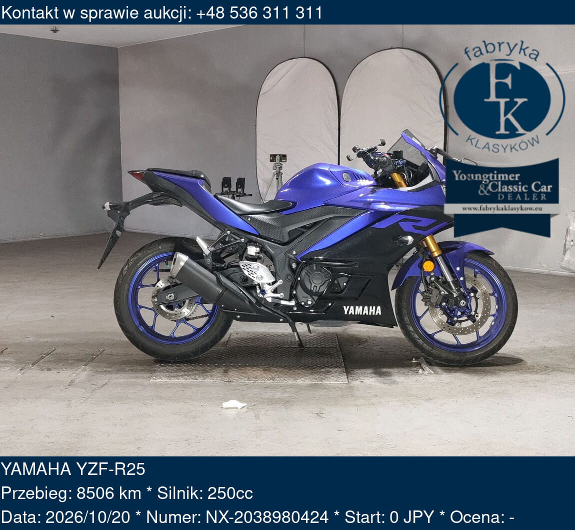 YAMAHA YZF-R25  - zdjęcie 2