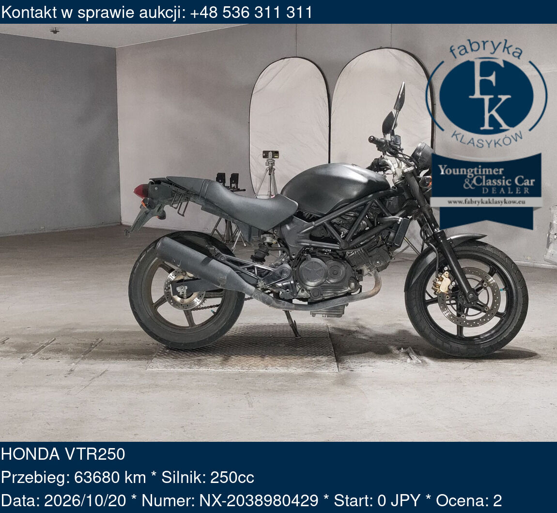 HONDA VTR250  - zdjęcie 2